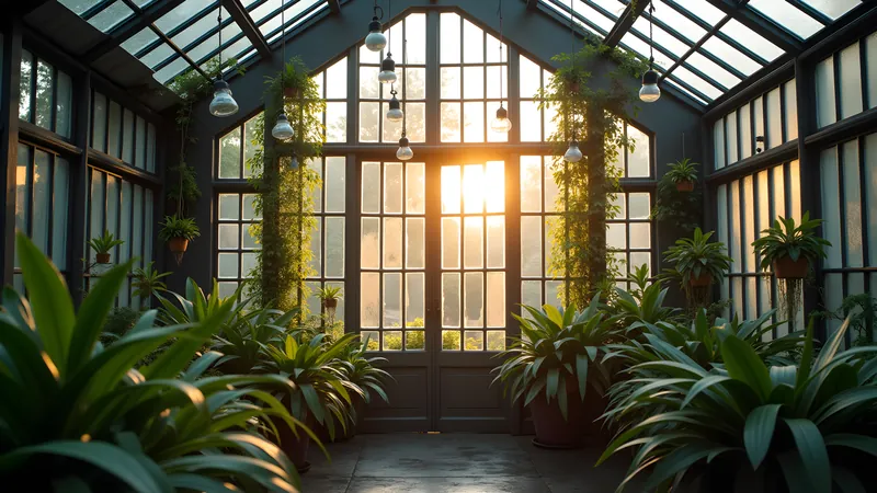 Greenhouse interior